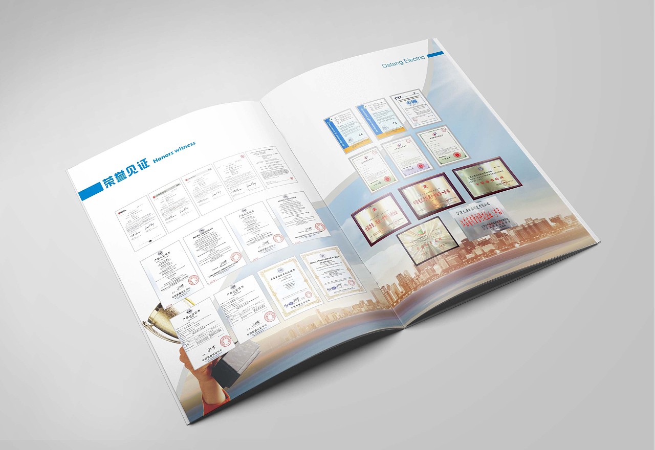 揚中大唐電器制造公司產品目錄說明書宣傳冊設計